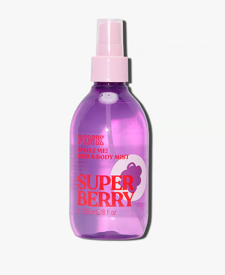 Splash para cabello y cuerpo super berry Pink